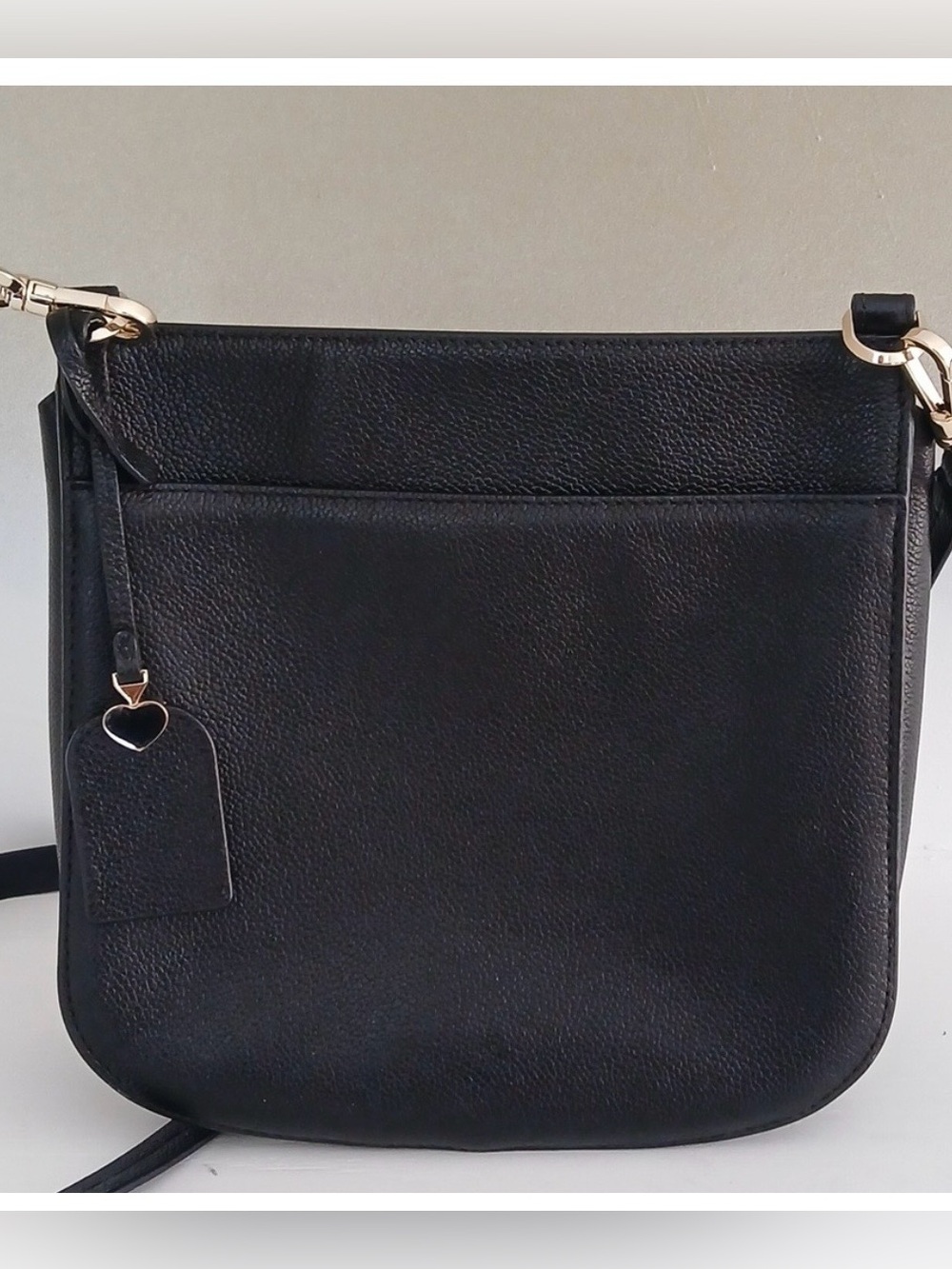 Kate Spade Black Leather Crossbody Shoulder Bag - Picture 2 of 3